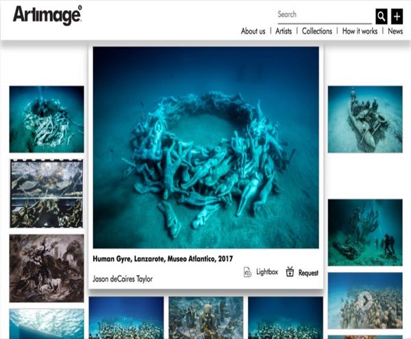 Artimage test interface